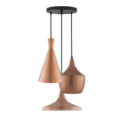 Rose Gold Charming Cluster Metal Ceiling Light (Bulb not included)