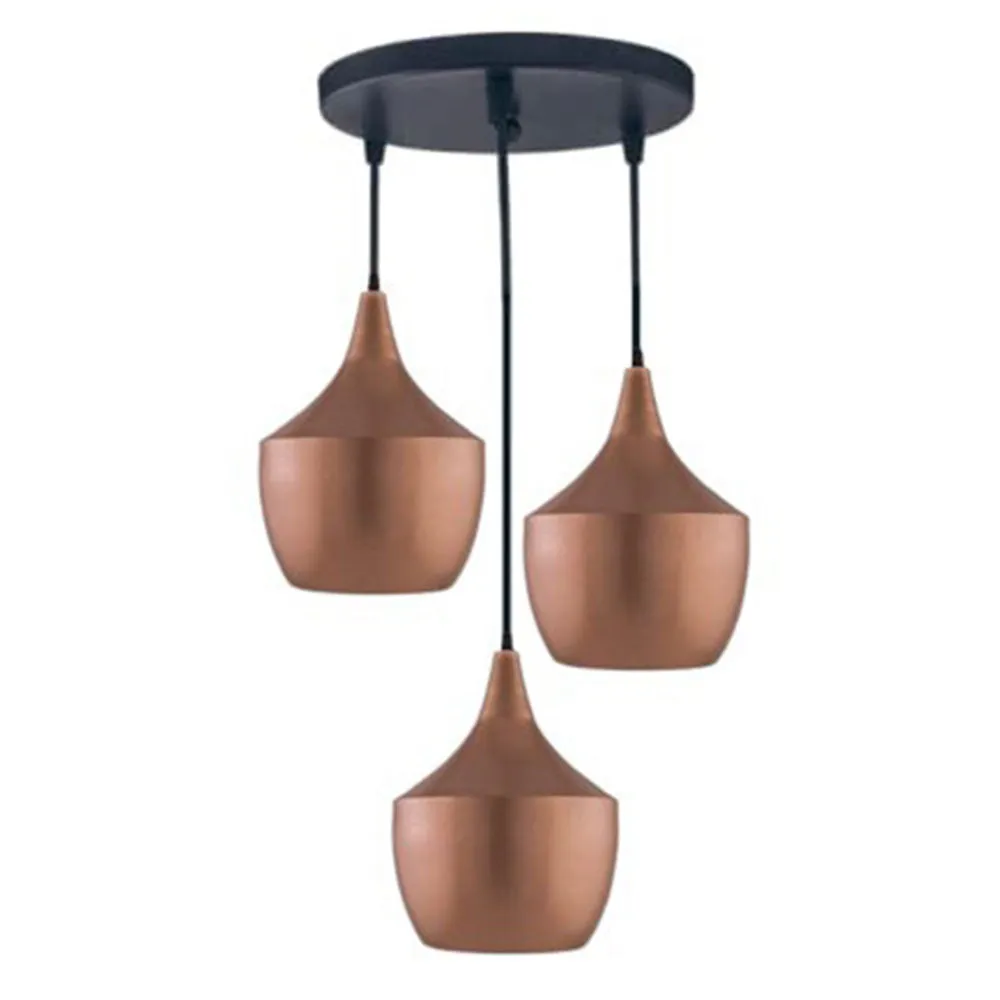 Rose Gold Elegant Finish Cluster Ceiling Light (Bulb not included)