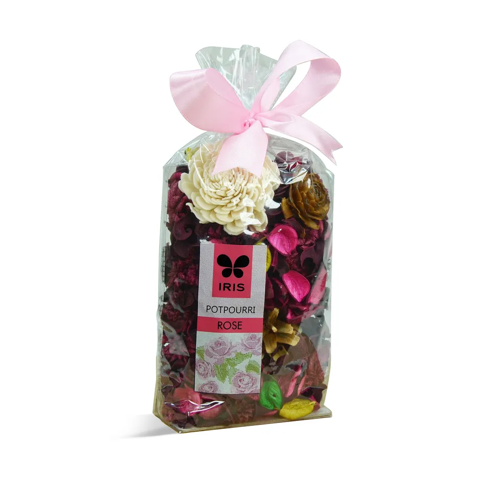 Rose Home Fragrance Potpourri (140 gm) With Rose Potpourri Spray (100 ML) Single Piece