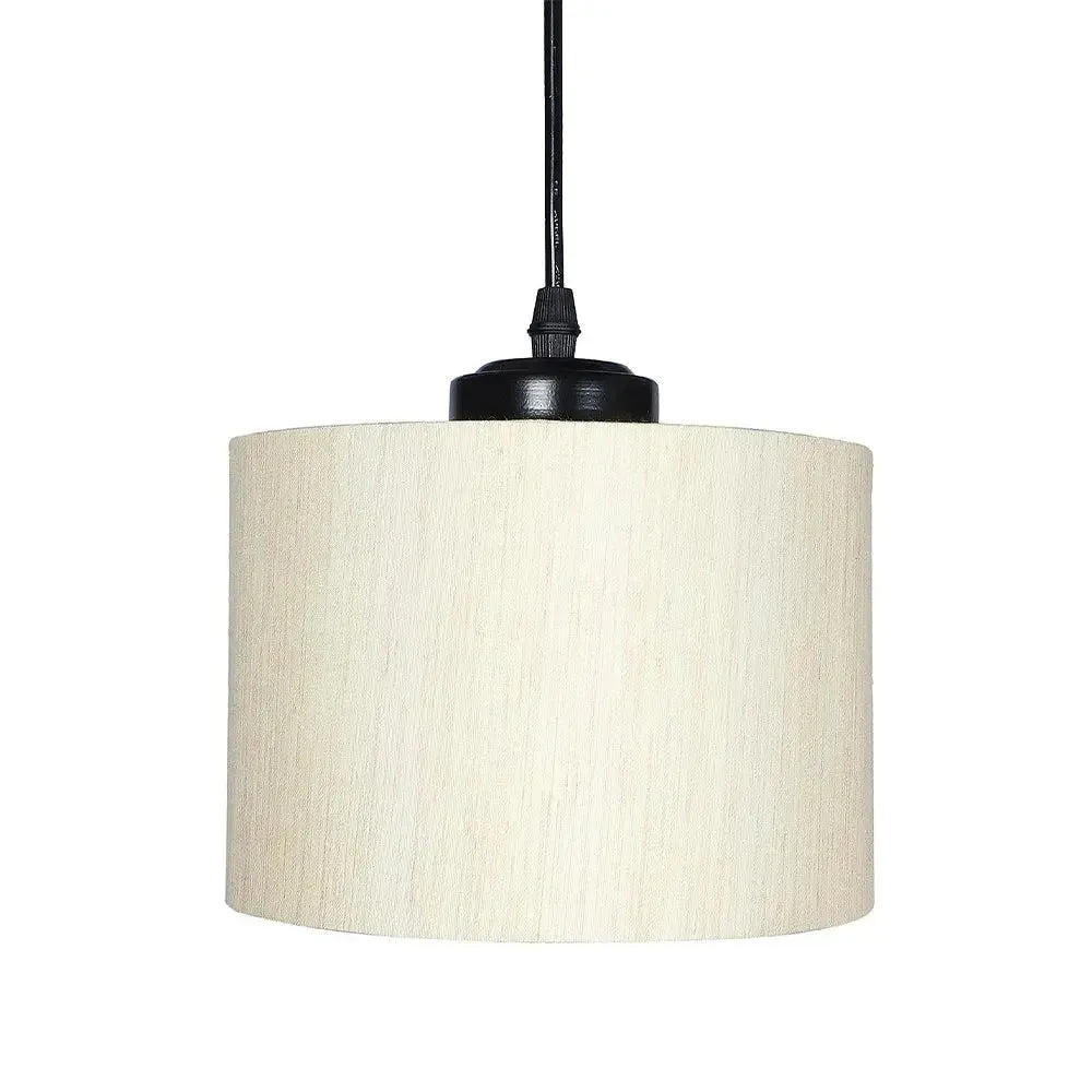 Round Bamboo Drum Cluster Hanging Lamp