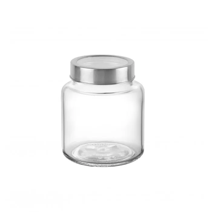 Round Glass Jar 580 ml