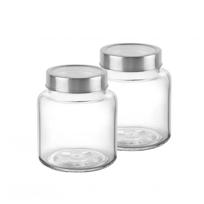 Round Glass Jar 580 ml