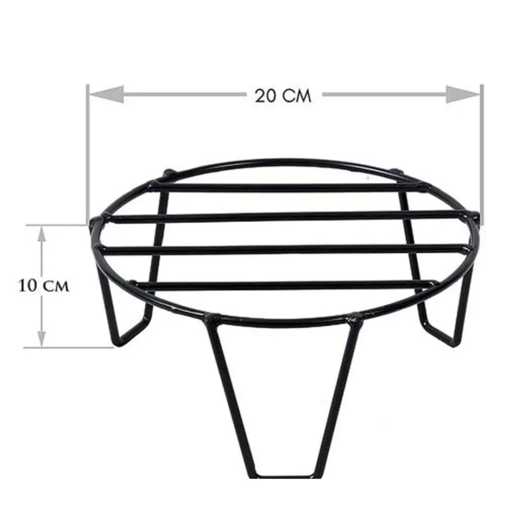 Round Metal Planter Pot Stand