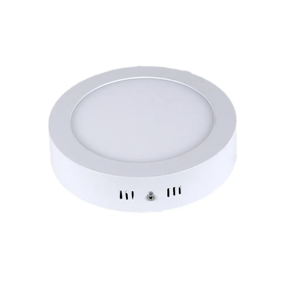 Round Surface Bright White 12W Penal Light