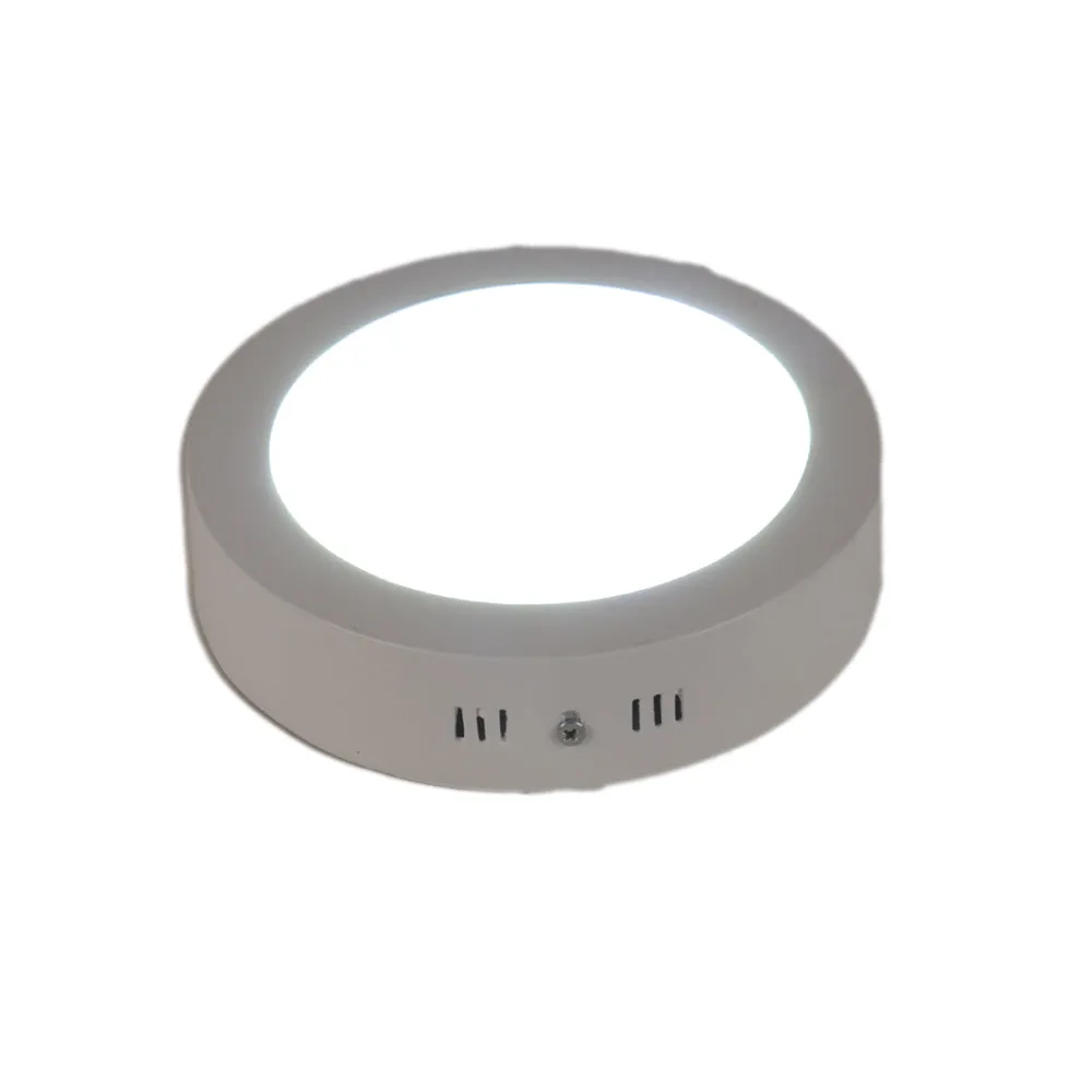 Round Surface Bright White 12W Penal Light