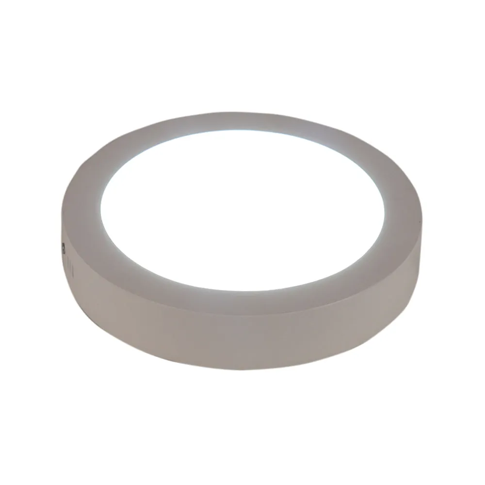 Round Surface Bright White 18W Penal Light