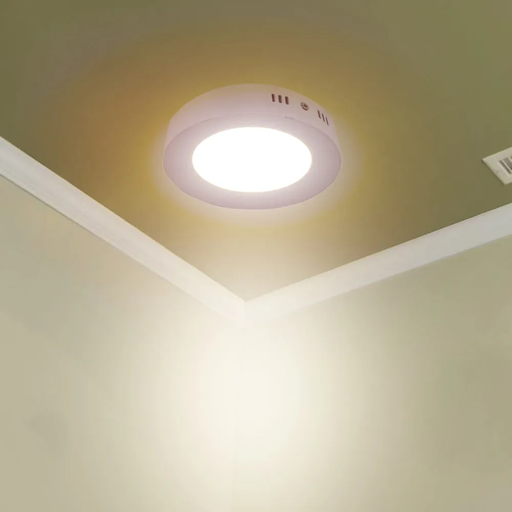 Round Surface Bright White 6W Penal Light