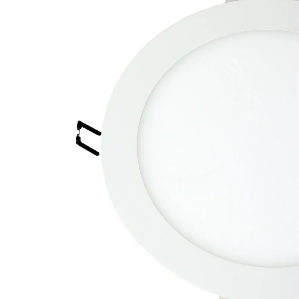 Round White Broad 18W Penal Light