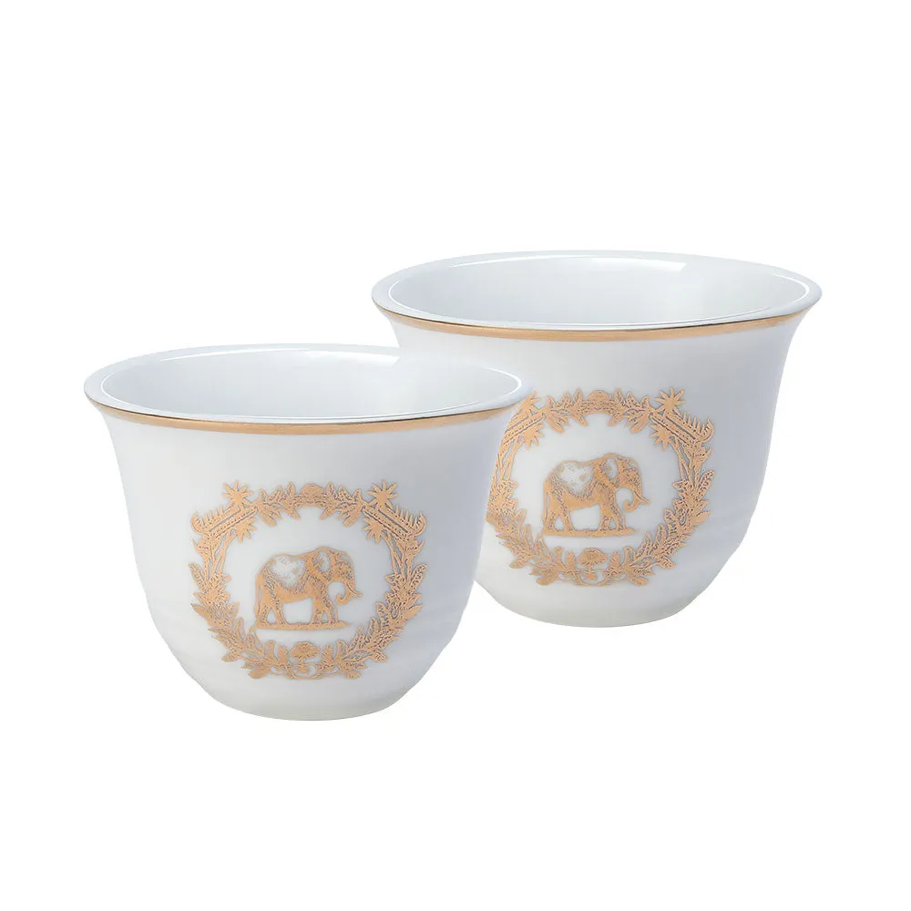 Royal Designer Kawa Tea Cups Set Of 6