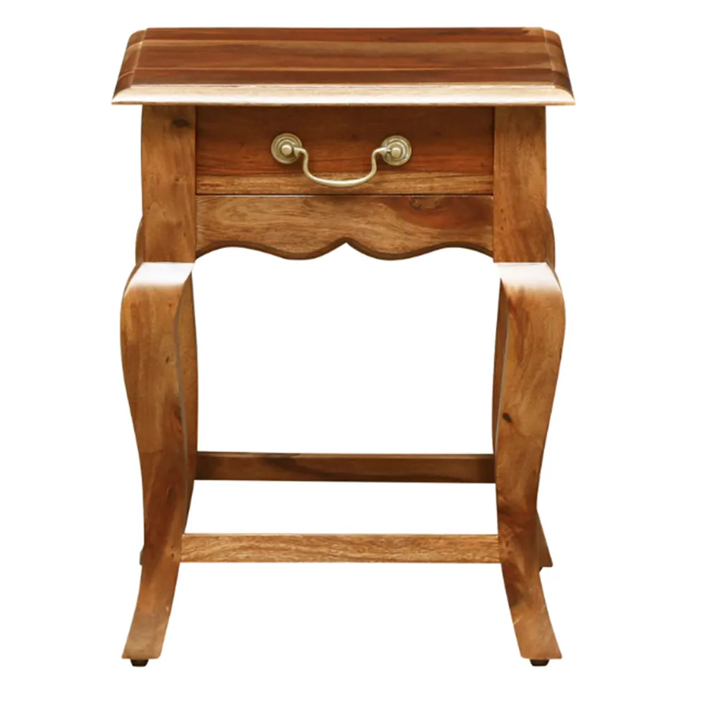 Royal Designer Sturdy Sheesham Wood Bedside Table
