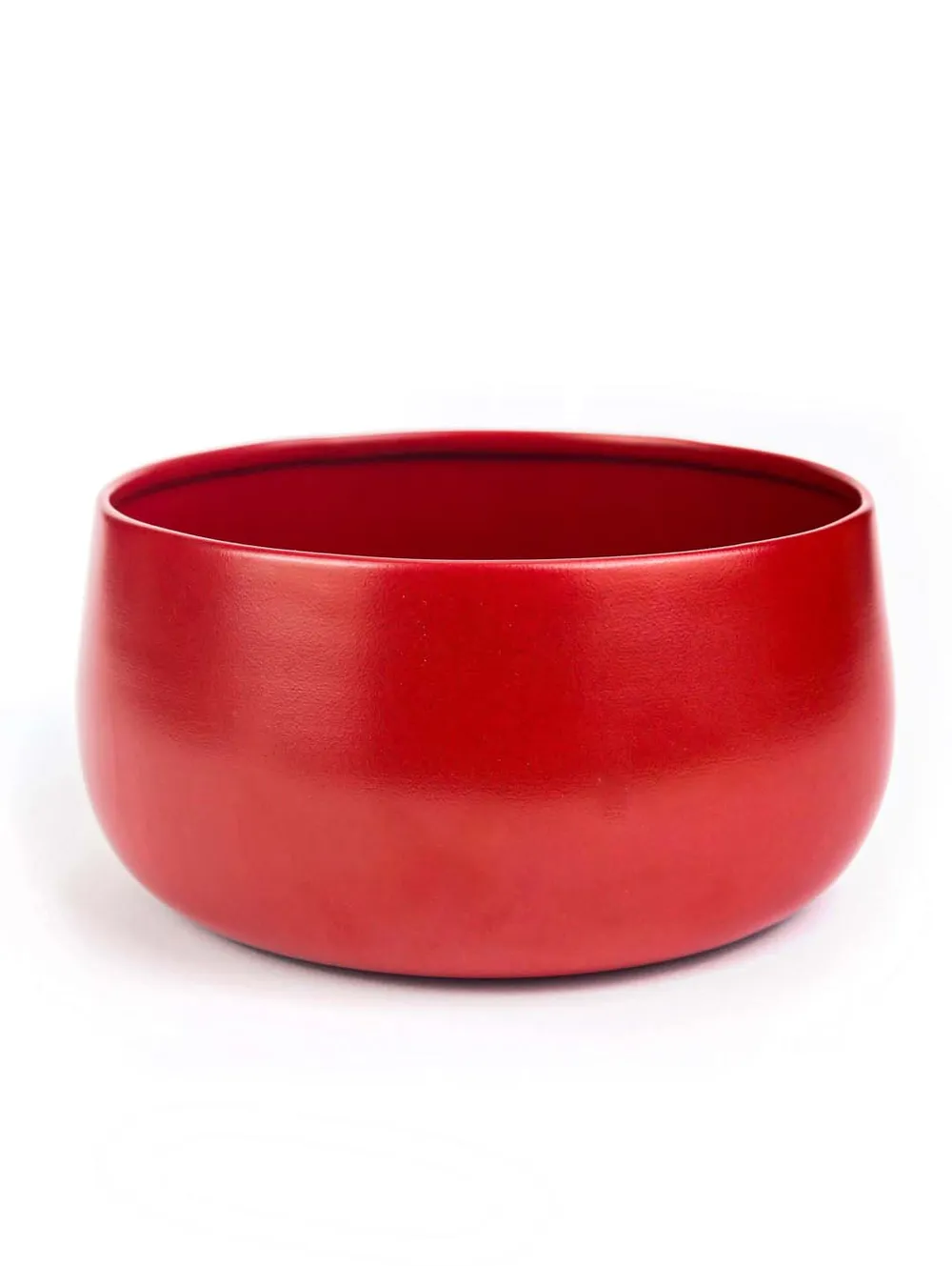 Royal Red Handi Resilient Metal Plant Pot Set Of 1