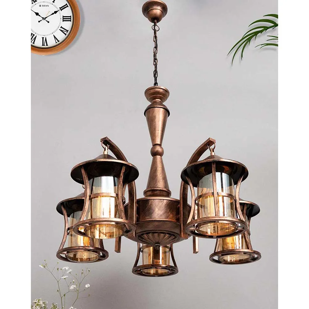 Rustic Vintage Decorative Globe Ceiling Light