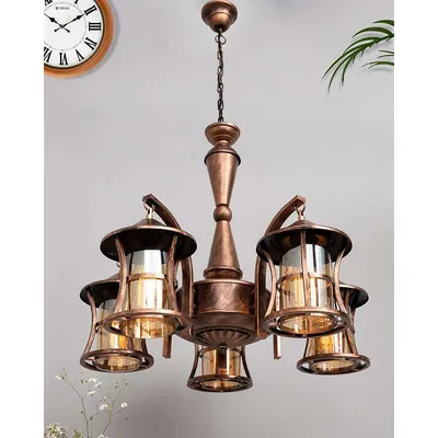 Rustic Vintage Decorative Globe Ceiling Light