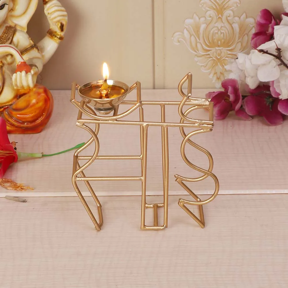 Sai Golden Crafted Diya