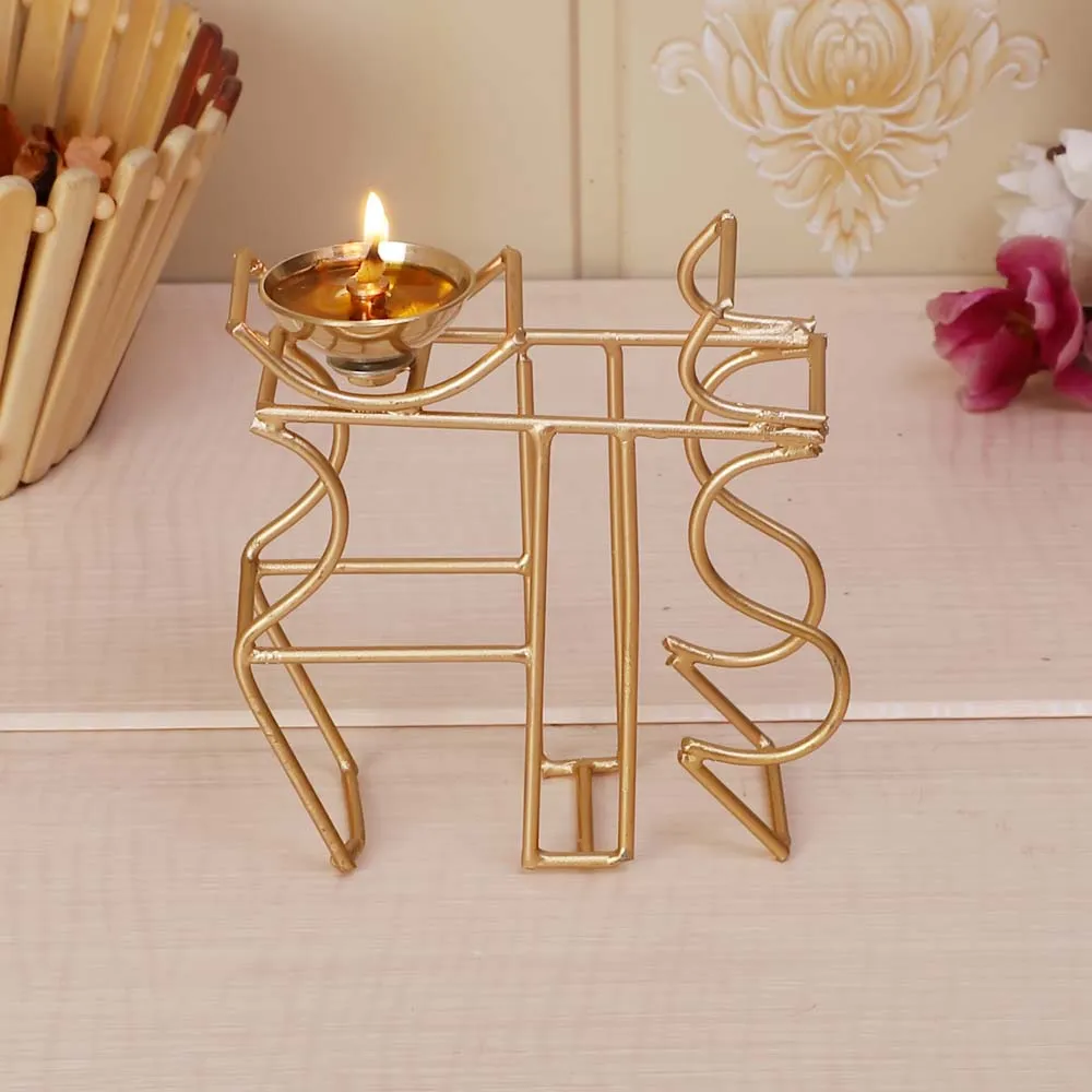 Sai Golden Crafted Diya