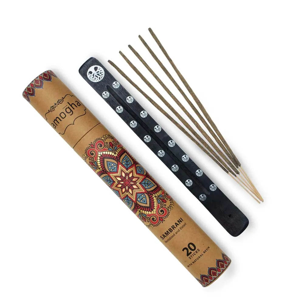 Sambrani Scented Incense Sticks- Pack of 2 (Made of 100% Natural Ingredients)