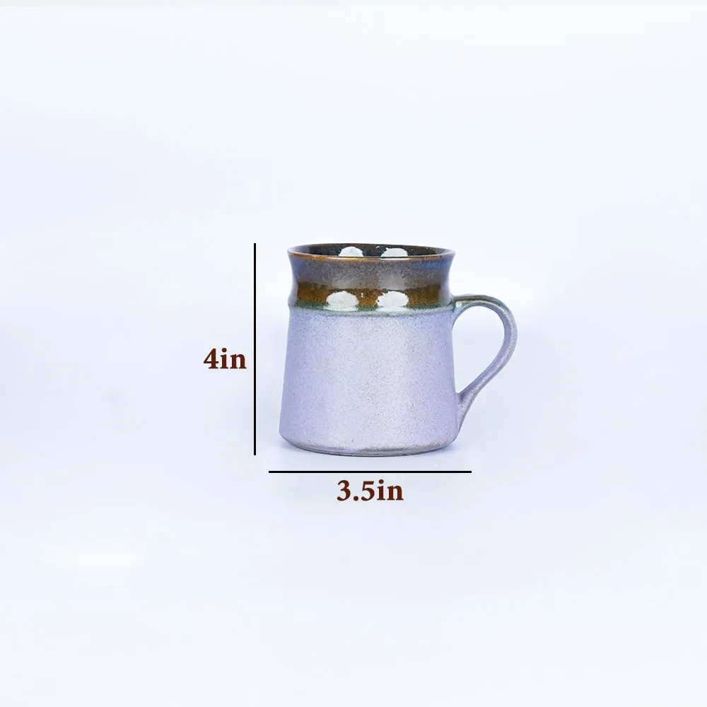 Sap Green Light Lavender Mugs Single Piece