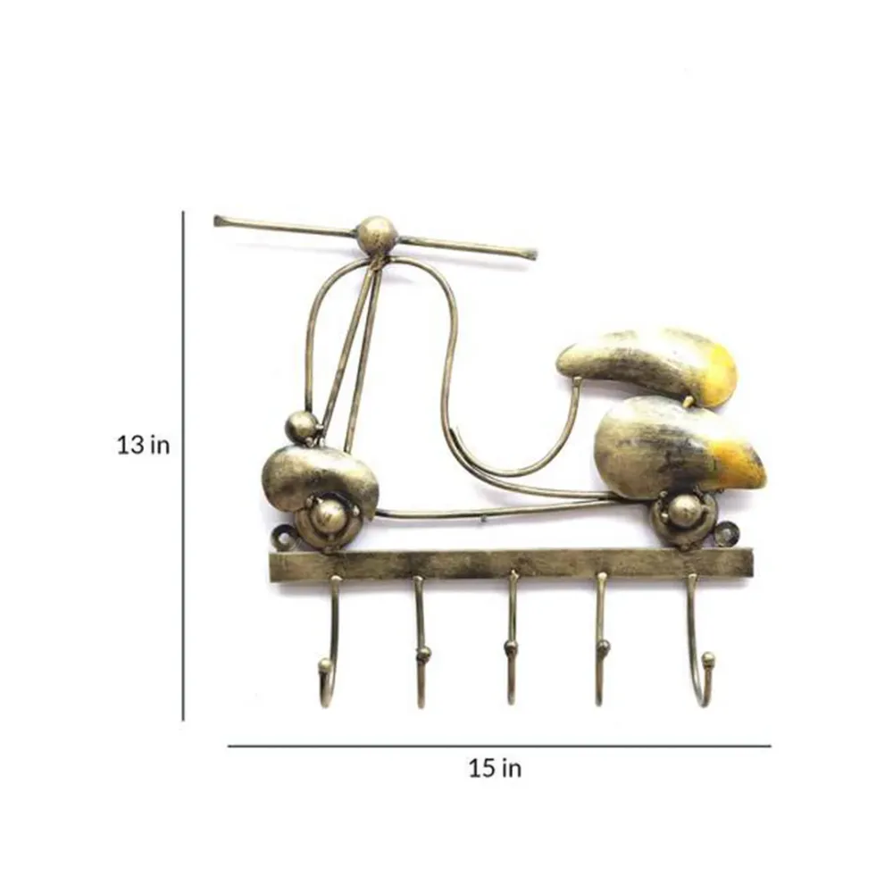 Scooter Designer Metal Wall Hook