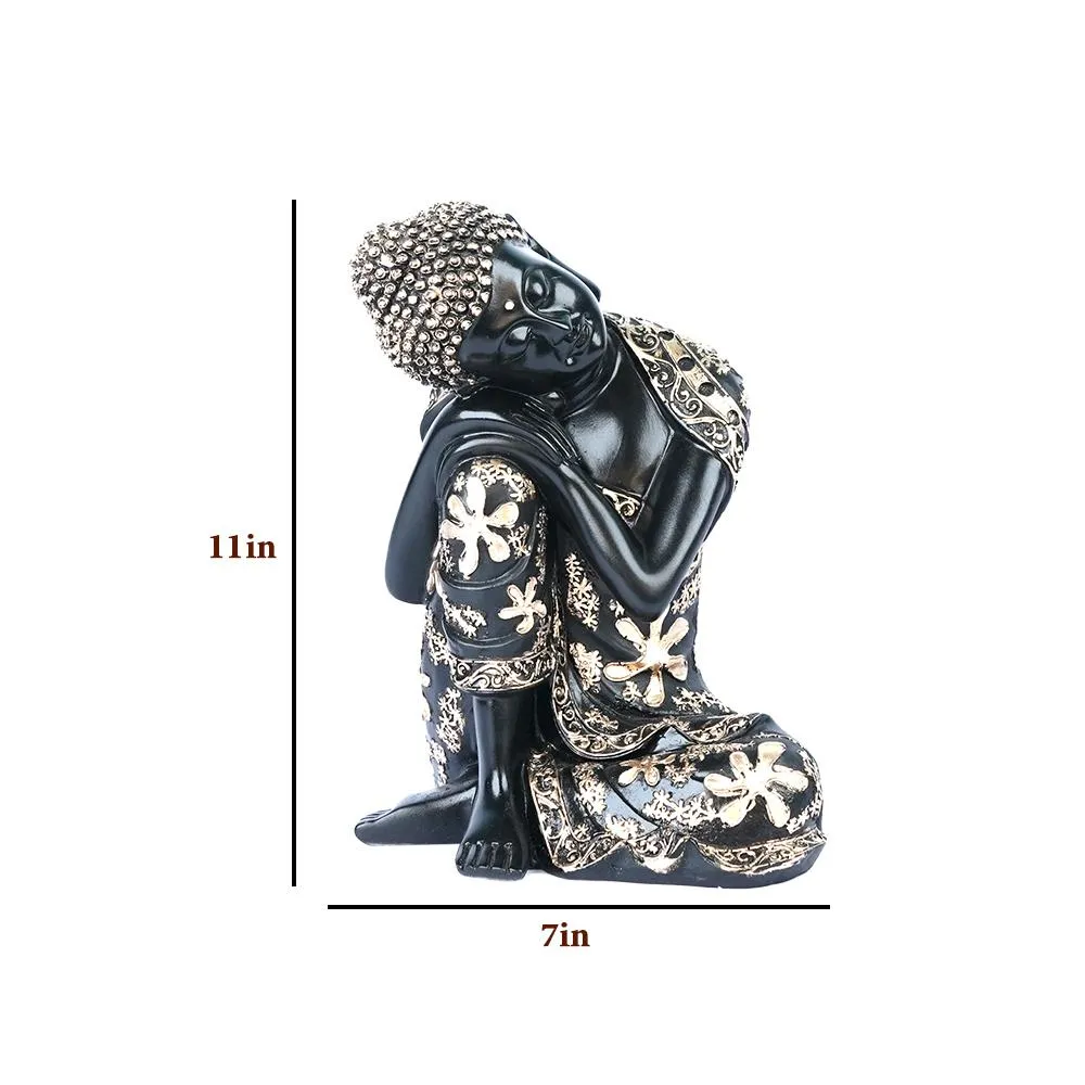 Serene Buddha Figurine Table Accent