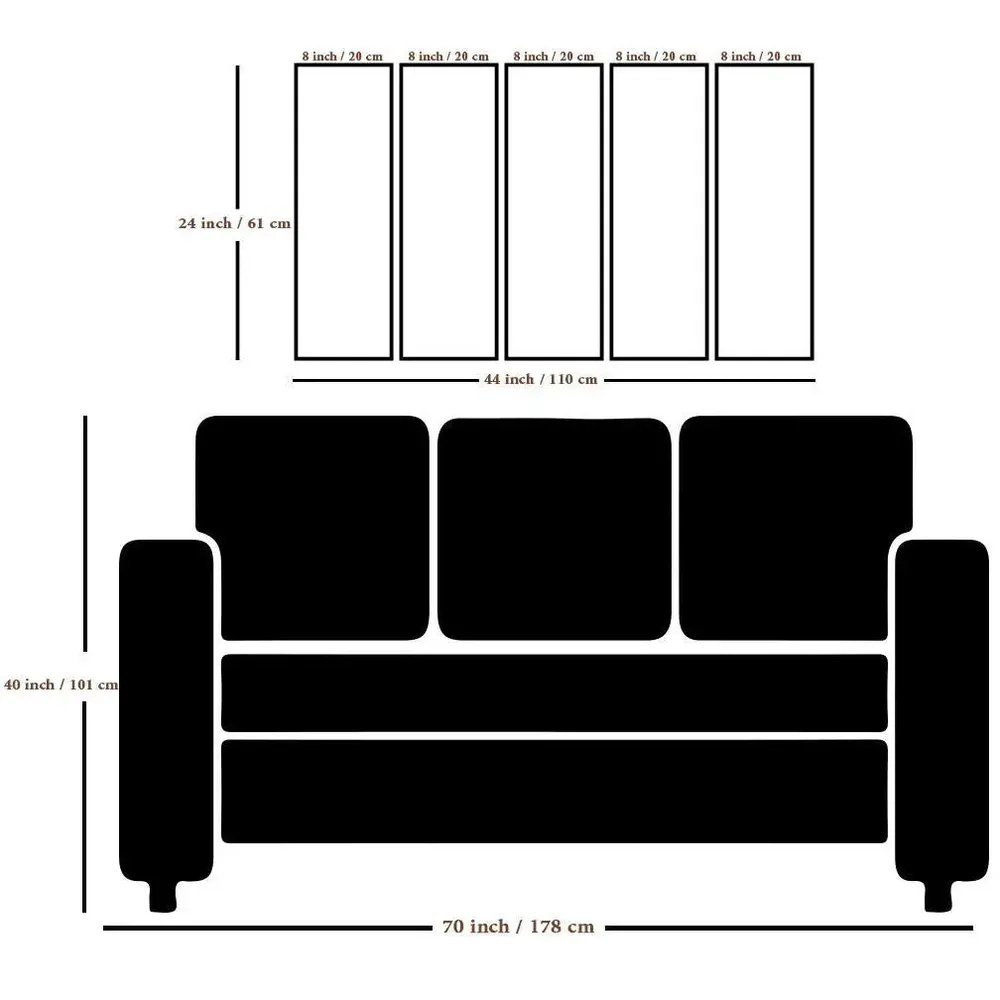 Serenity &amp; Meditation with Candles Wall Painting for Living Room, Bedroom, Office Decoration