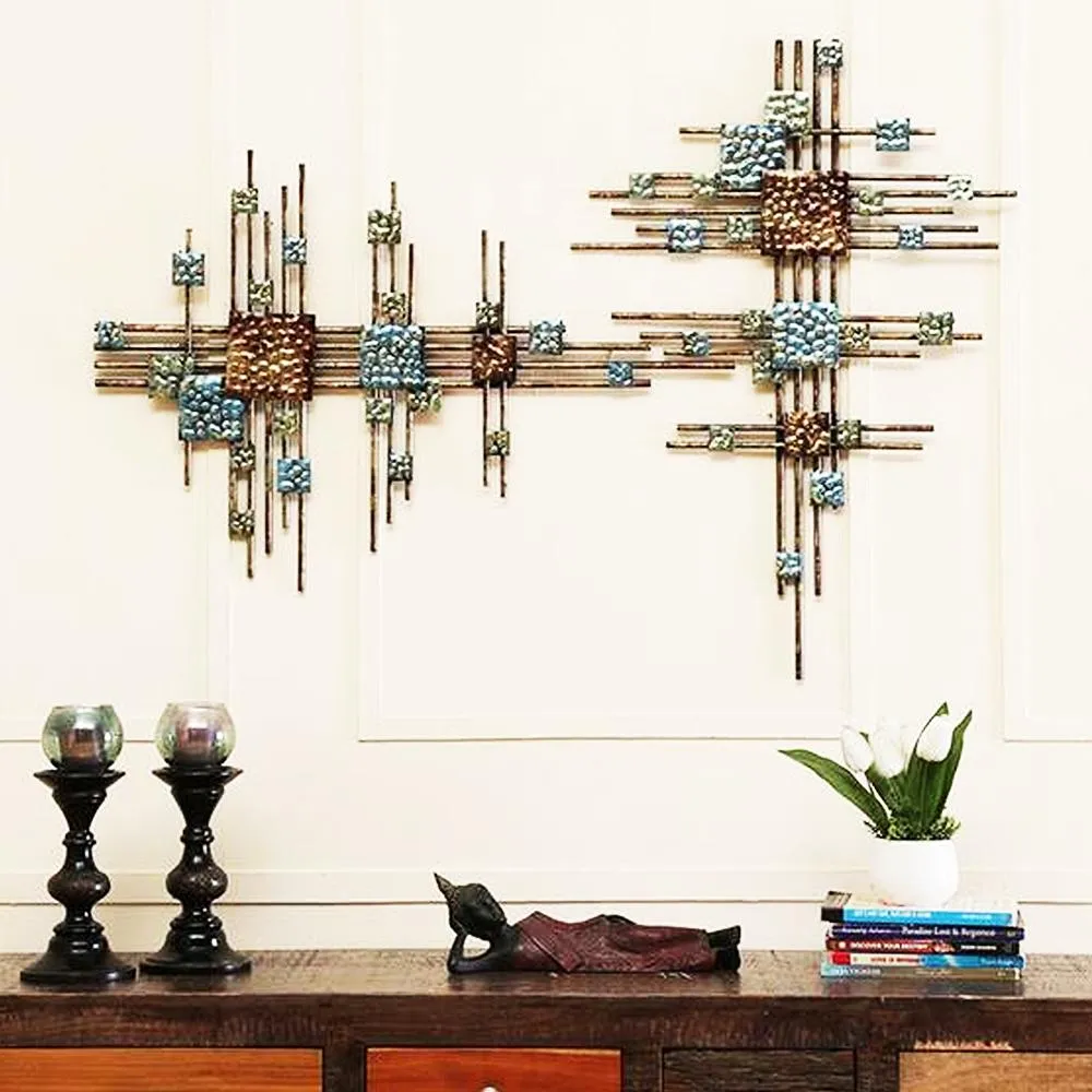 Set of 2 Abstract Wall  Art