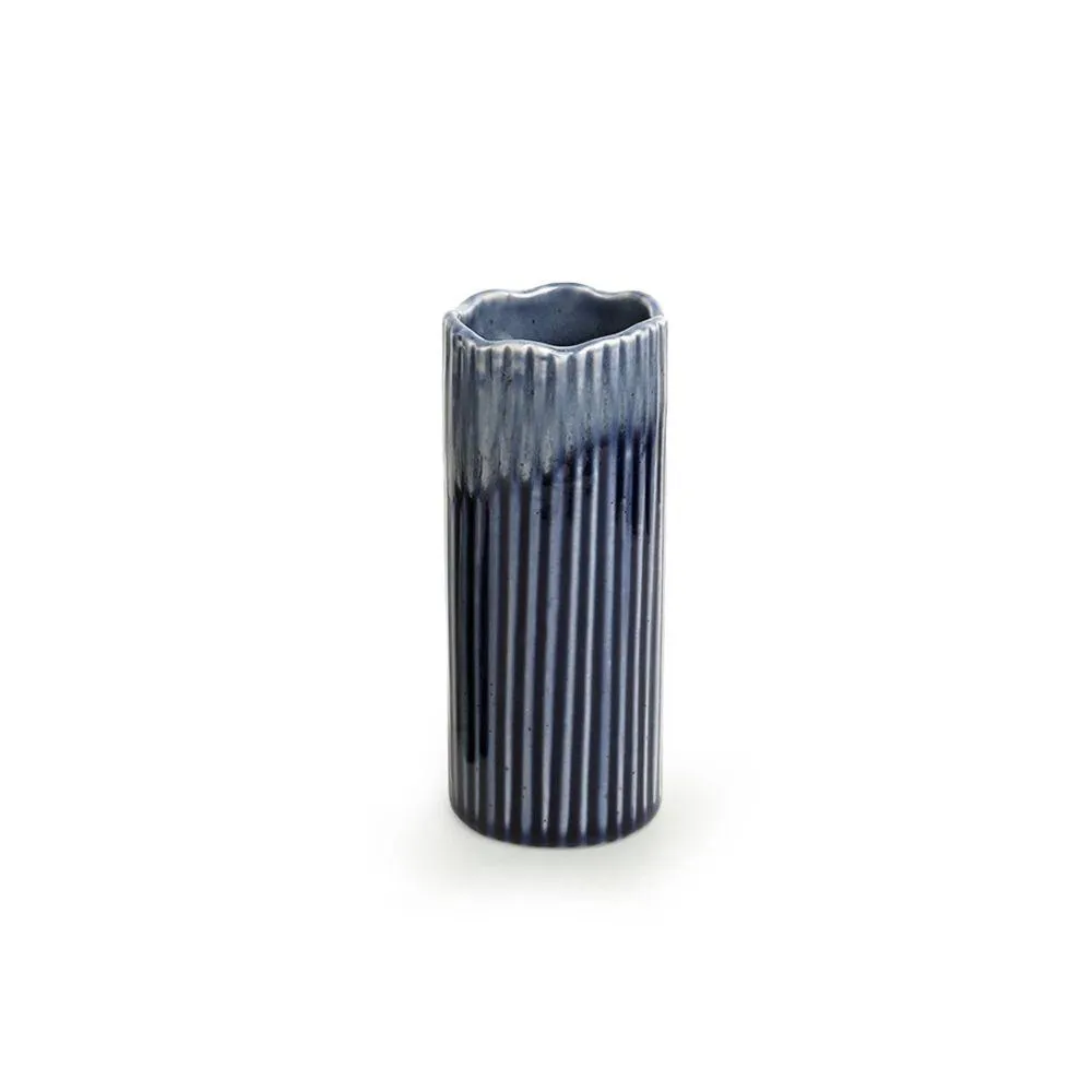 Shades Of Blue Modern Vase (Set of 2)