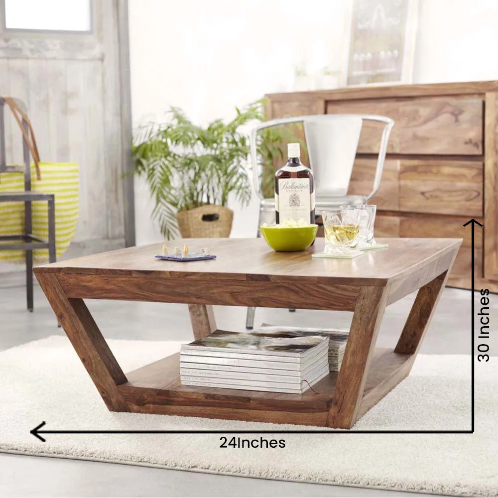 Sheesham Wood Contemporary Designer Center Table