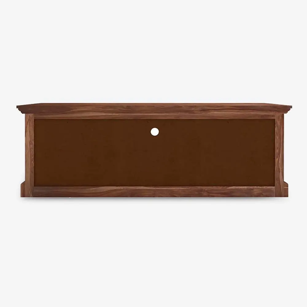Sheesham Wood Contemporray Pattern TV Unit