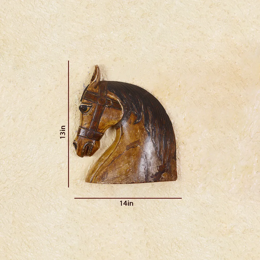 Shining Classis Horse Face Table Decor