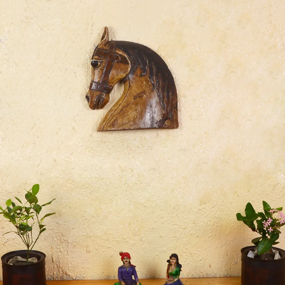 Shining Classis Horse Face Table Decor