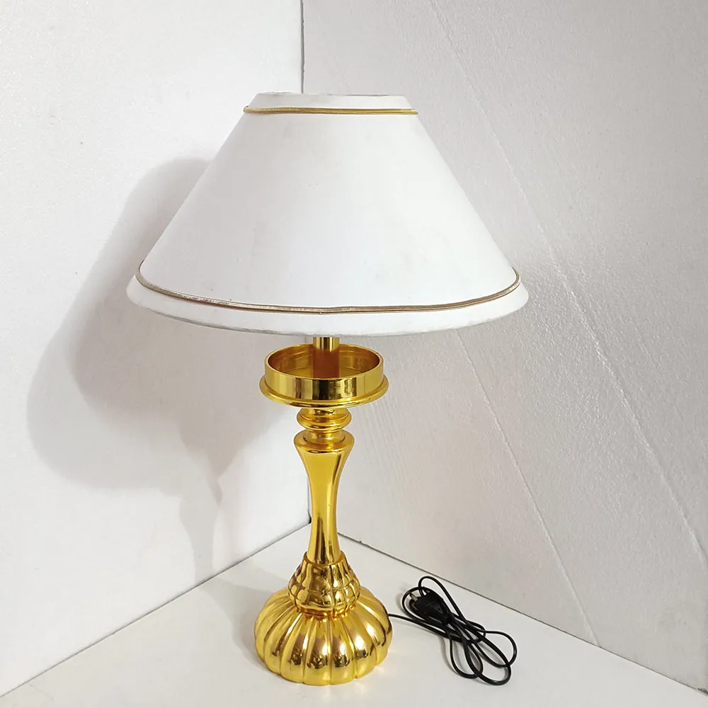 Shiny Golden Designer Warm Decorative Table Lamp