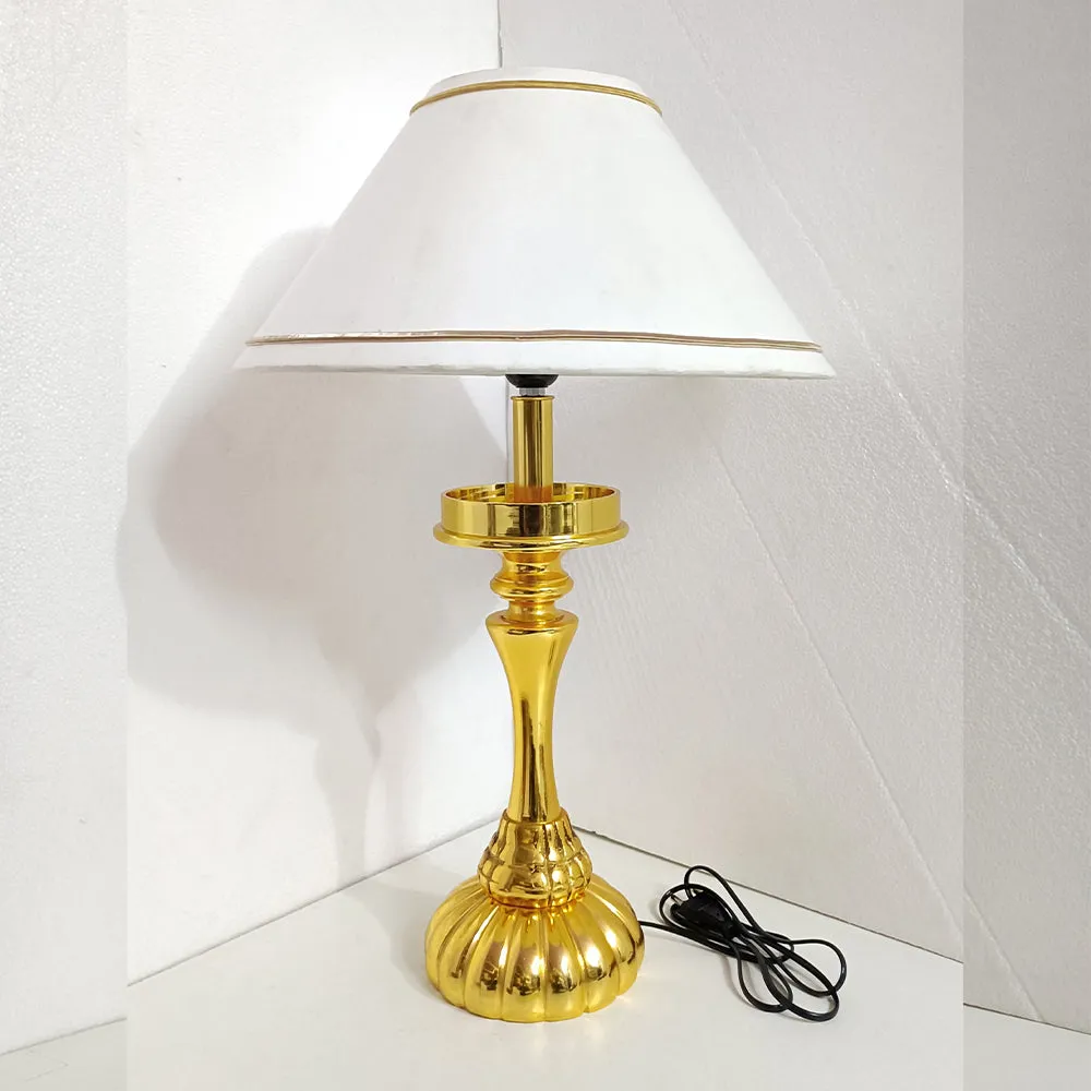 Shiny Golden Designer Warm Decorative Table Lamp