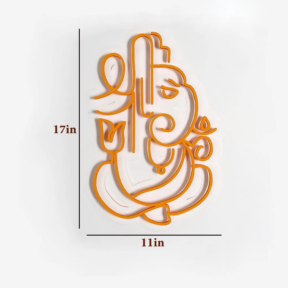Shree Ganesha Neon LED Light