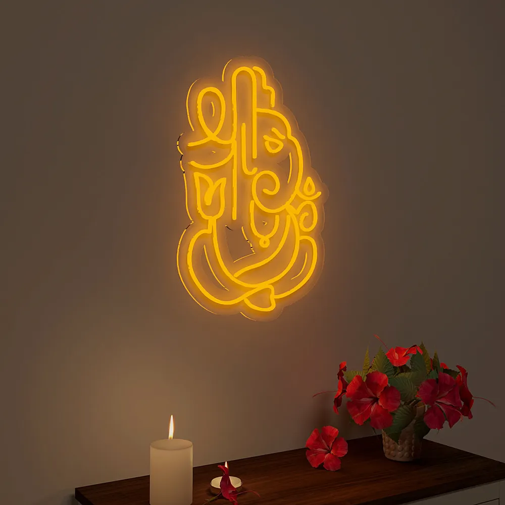 Shree Ganesha Neon LED Light