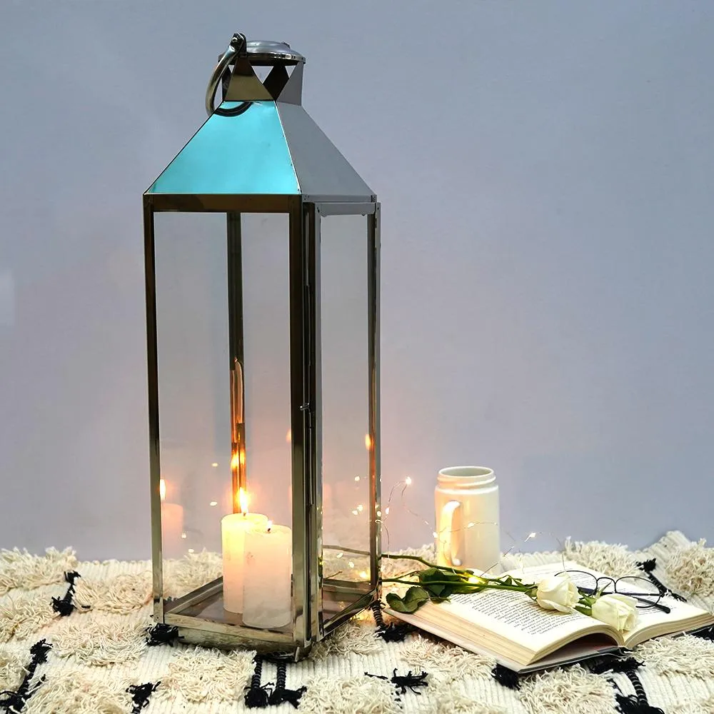 Silver Touch Large Lantern