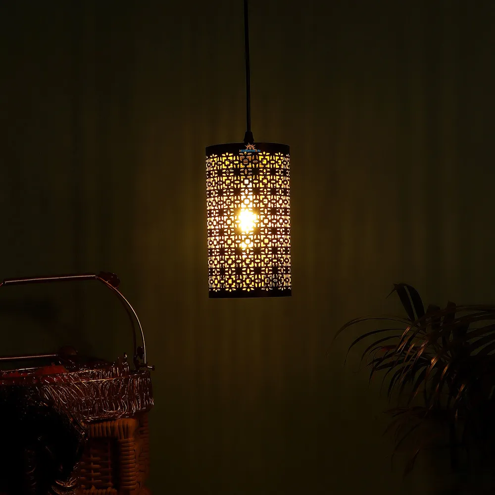 Single Black Designer Hanging Light of Premium Quality
