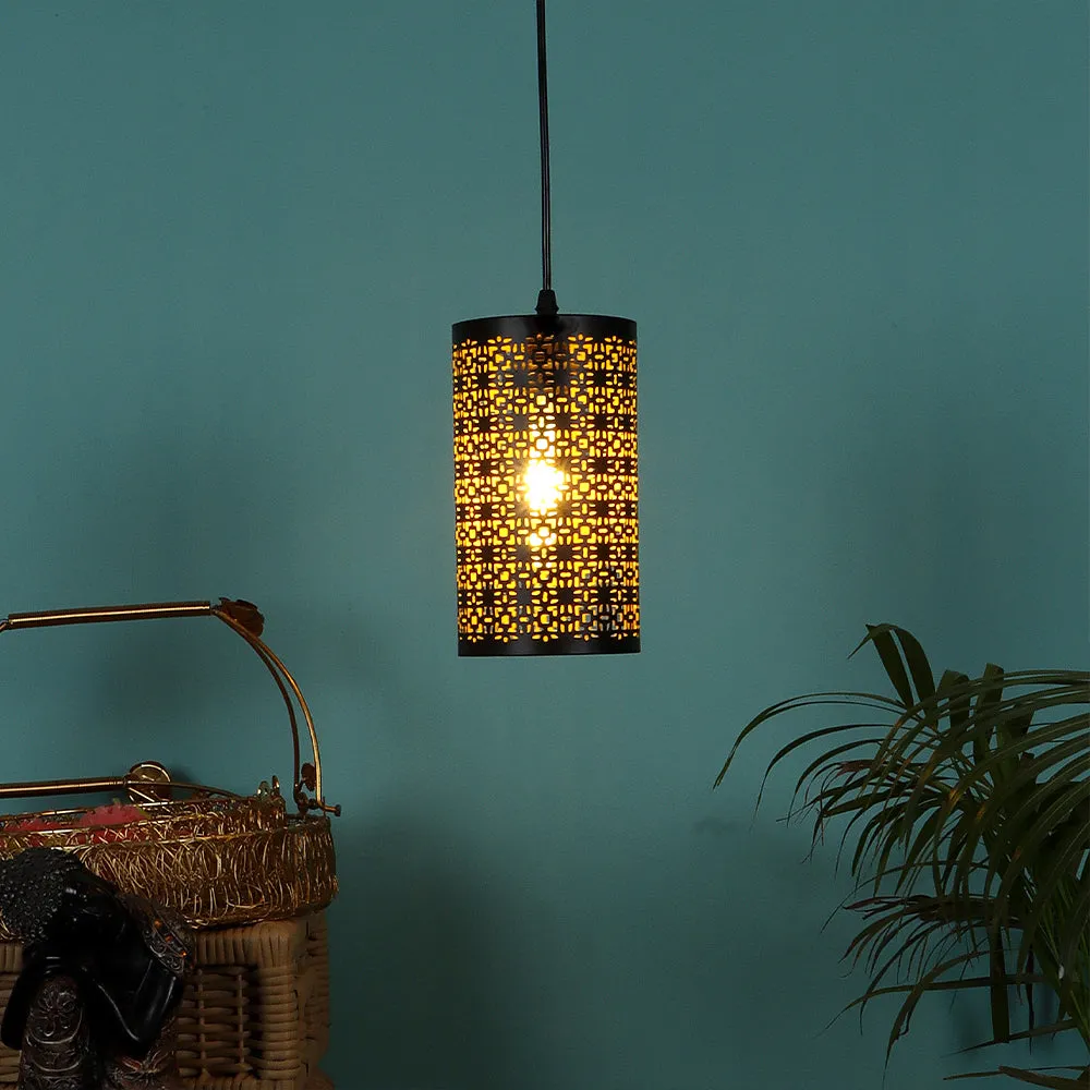 Single Black Designer Hanging Light of Premium Quality