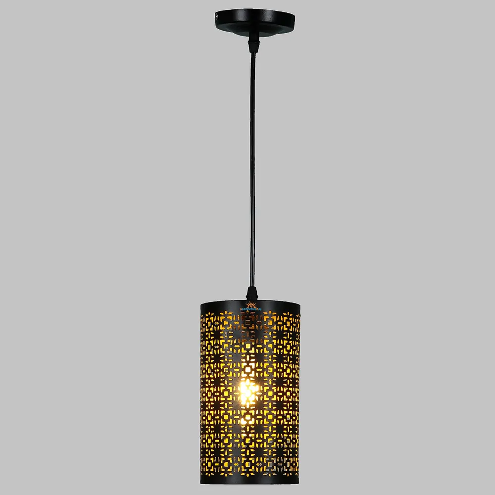 Single Black Designer Hanging Light of Premium Quality