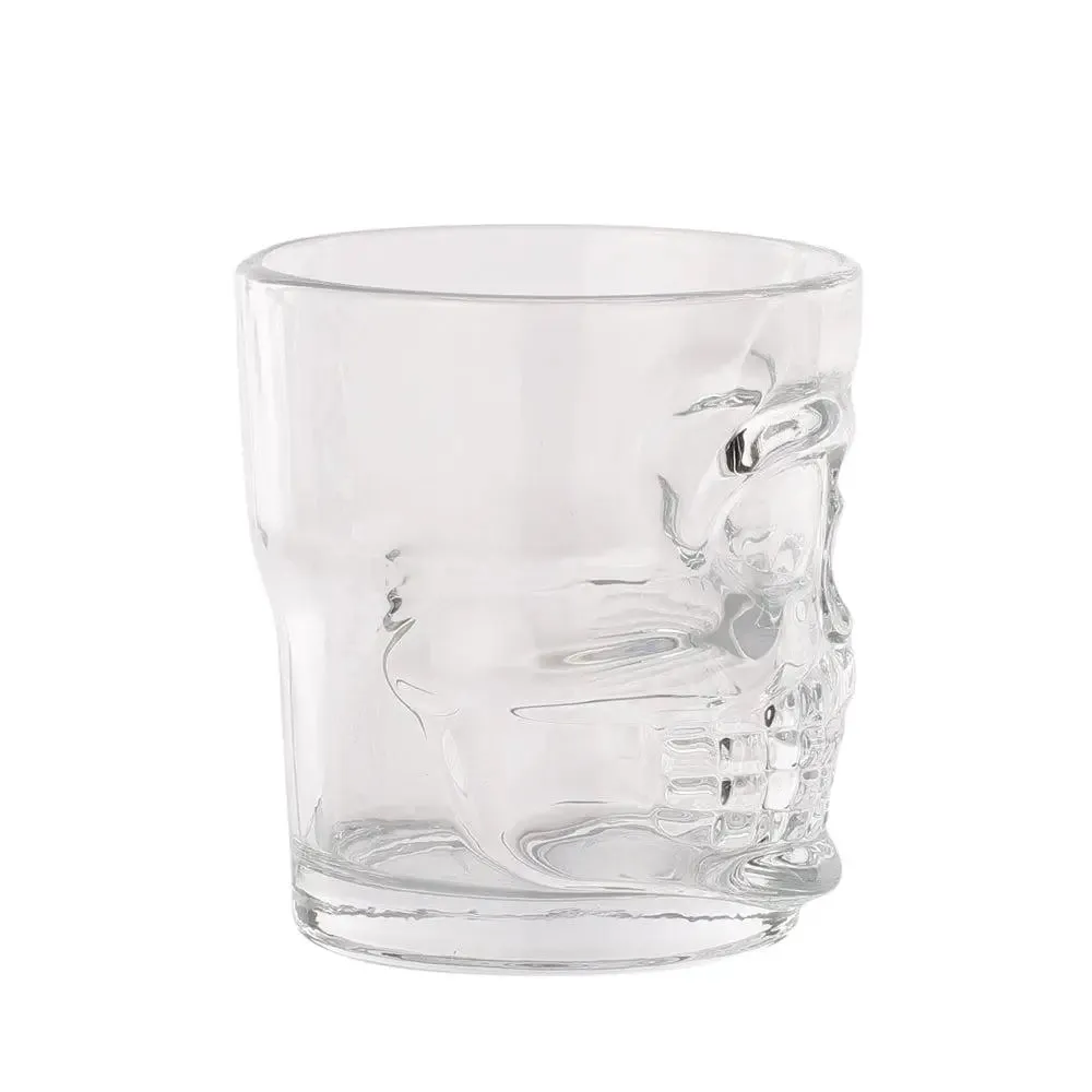 Skull Shape Crafted Whiskey Glasses Set Of 6