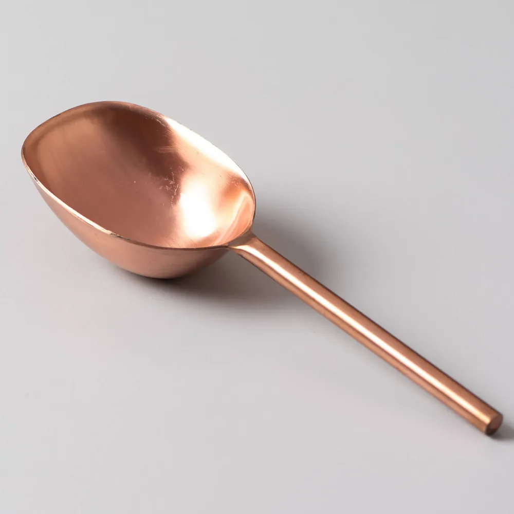 Sleek Copper Stainless Steel Ice Picker