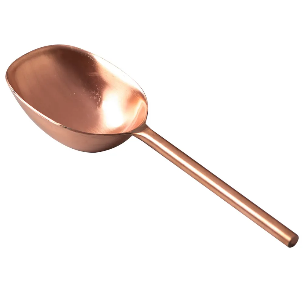 Sleek Copper Stainless Steel Ice Picker