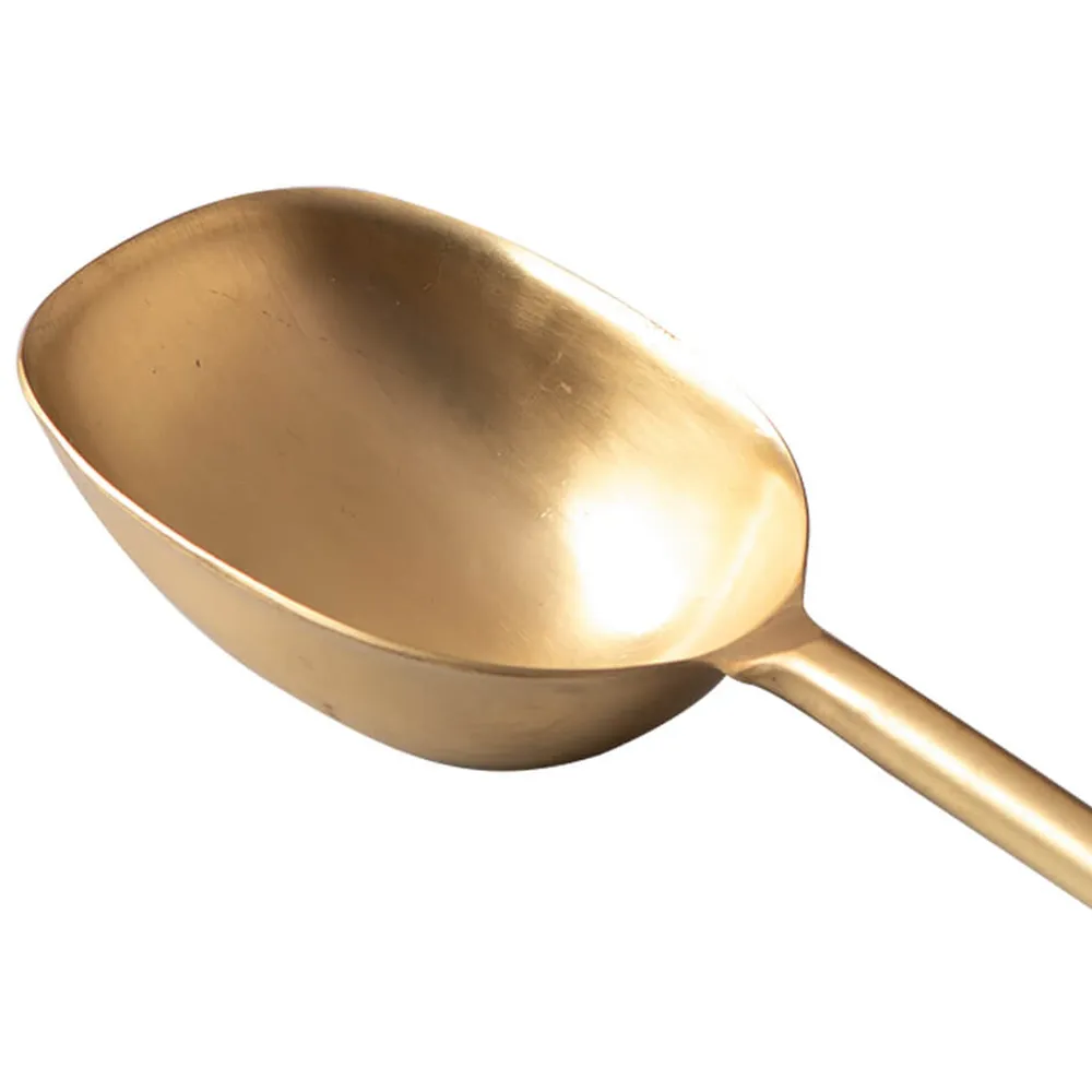 Sleek Gold Stainless Steel Ice Picker