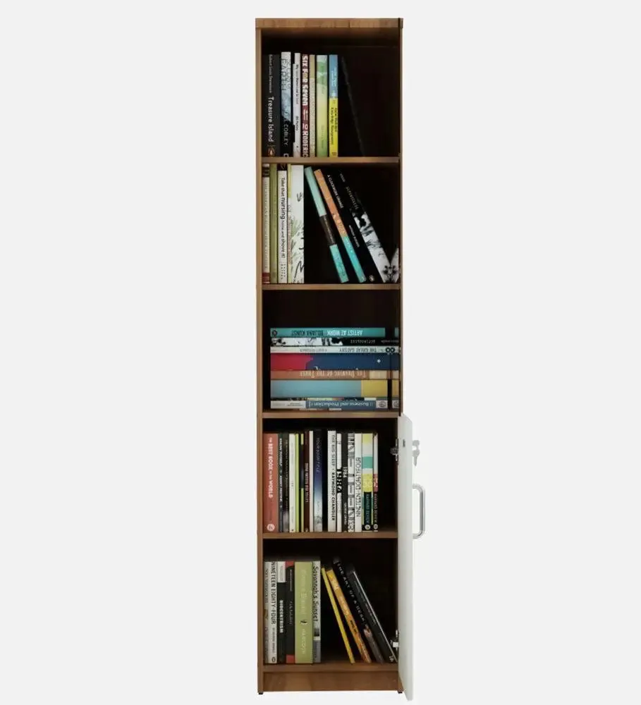 Sleek & Tall Half Open Wooden Bookshelf