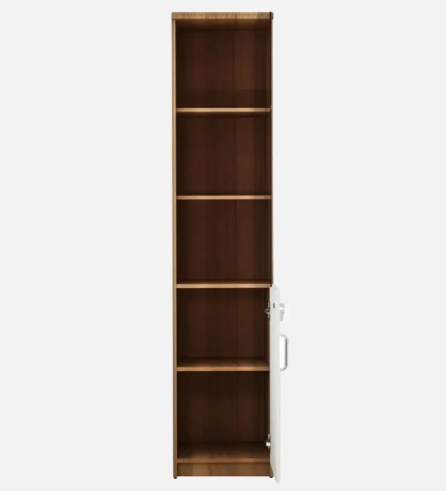 Sleek & Tall Half Open Wooden Bookshelf