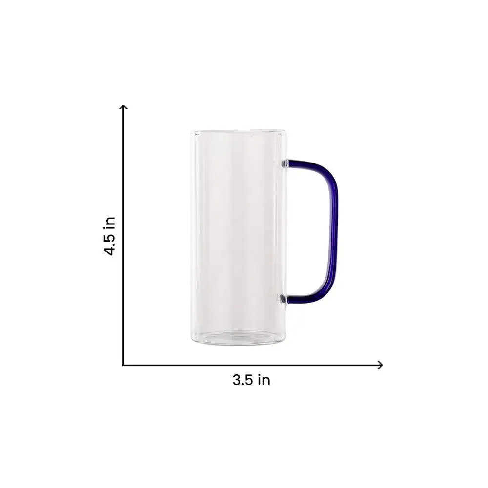 Sleek & Transparent Juice Glasses Set Of 4 (300 ml)