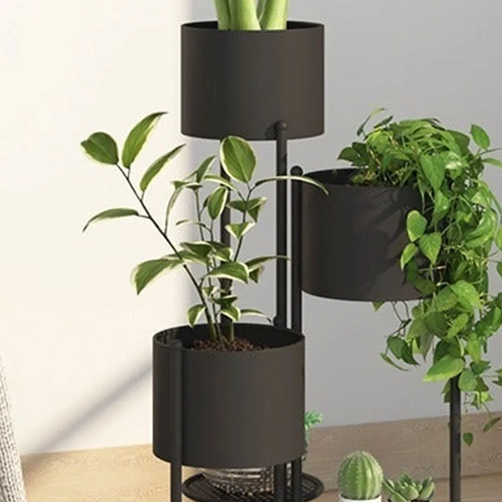 Slender Black pots (Set of 3)