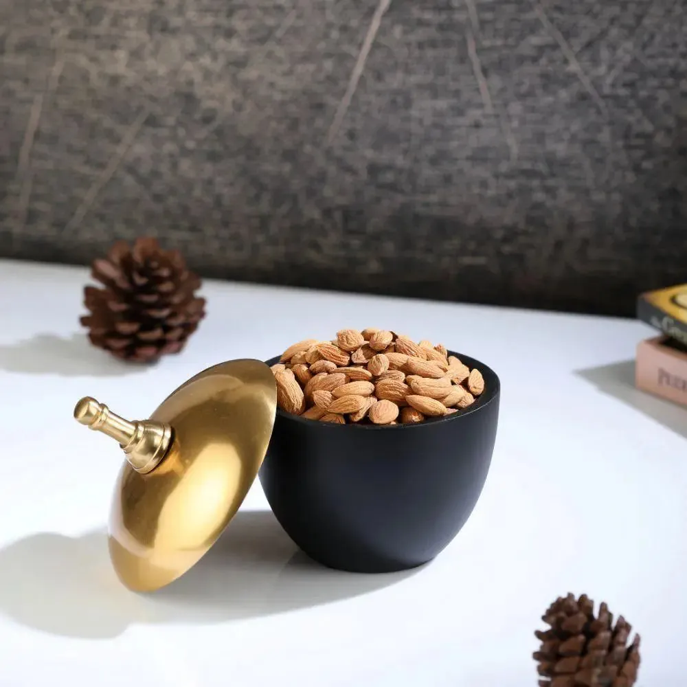 Small Size Golden Decorative Box for Home Decor