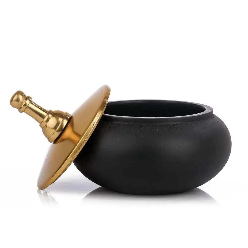 Small-Sized Metallic Decorative Box for Home Decor