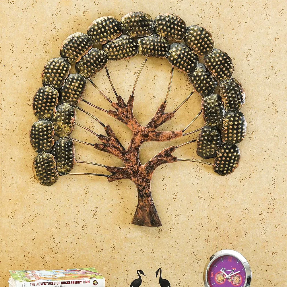 Small Tree Of Clouds Metal Wall Art