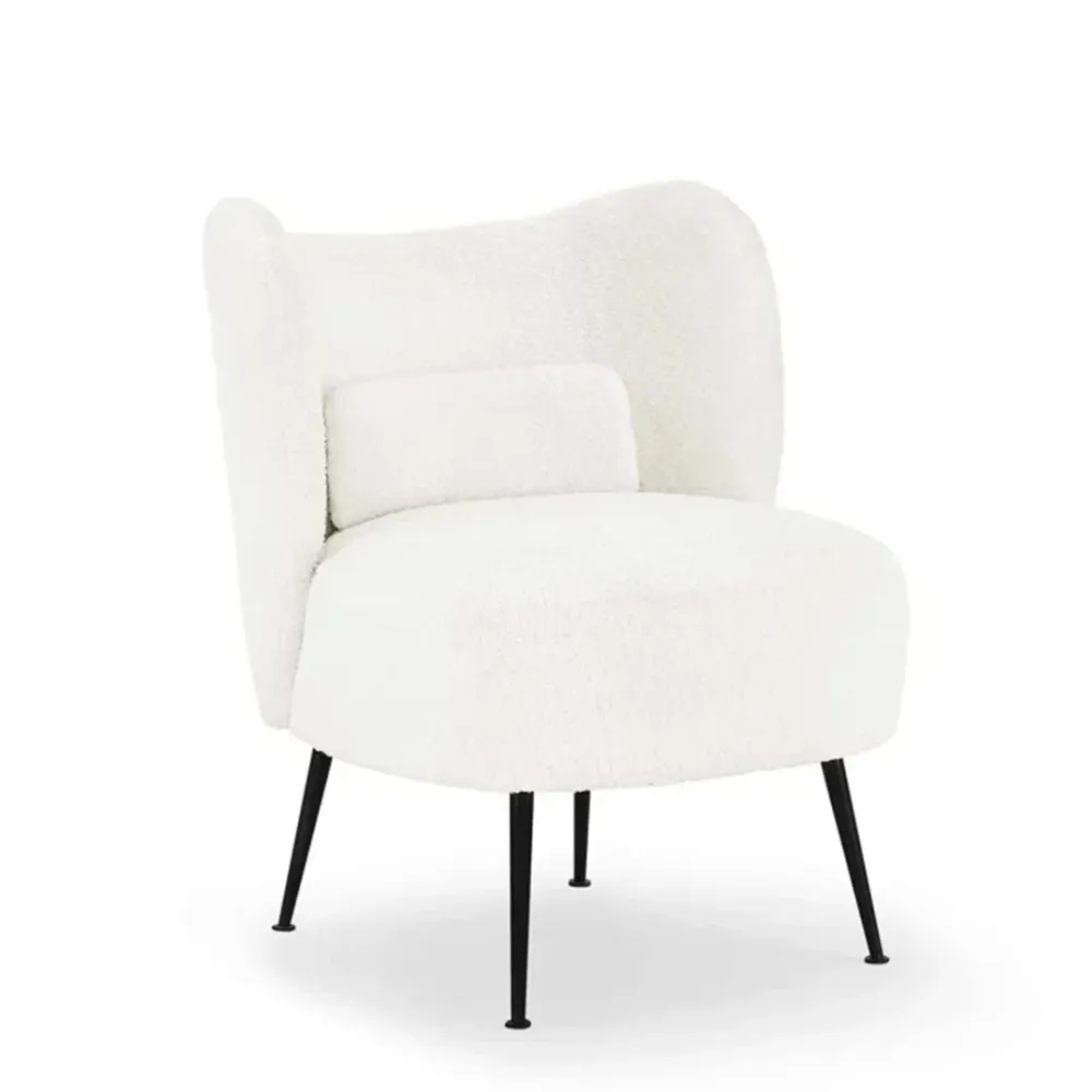 Snowy Comfort Lounge Chair Single